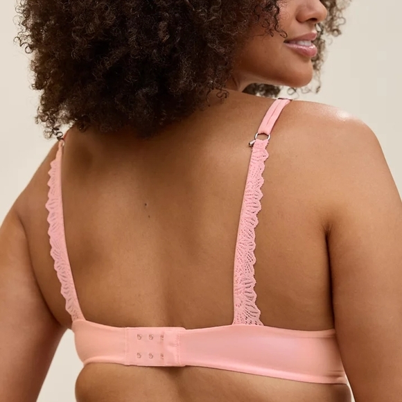 Elegant Pink Women's Bra - Picture 4 of 7